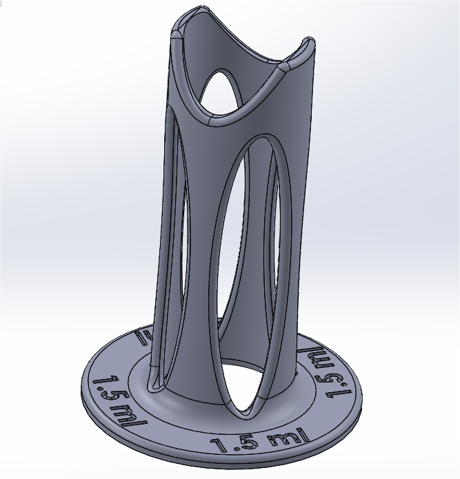 Support pour tubes de microcentrifugeuse - autonome