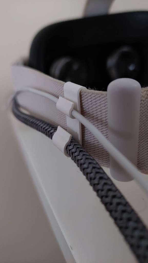 Clips de câble pour câbles de liaison et de casque Meta Quest 2 et Quest 3