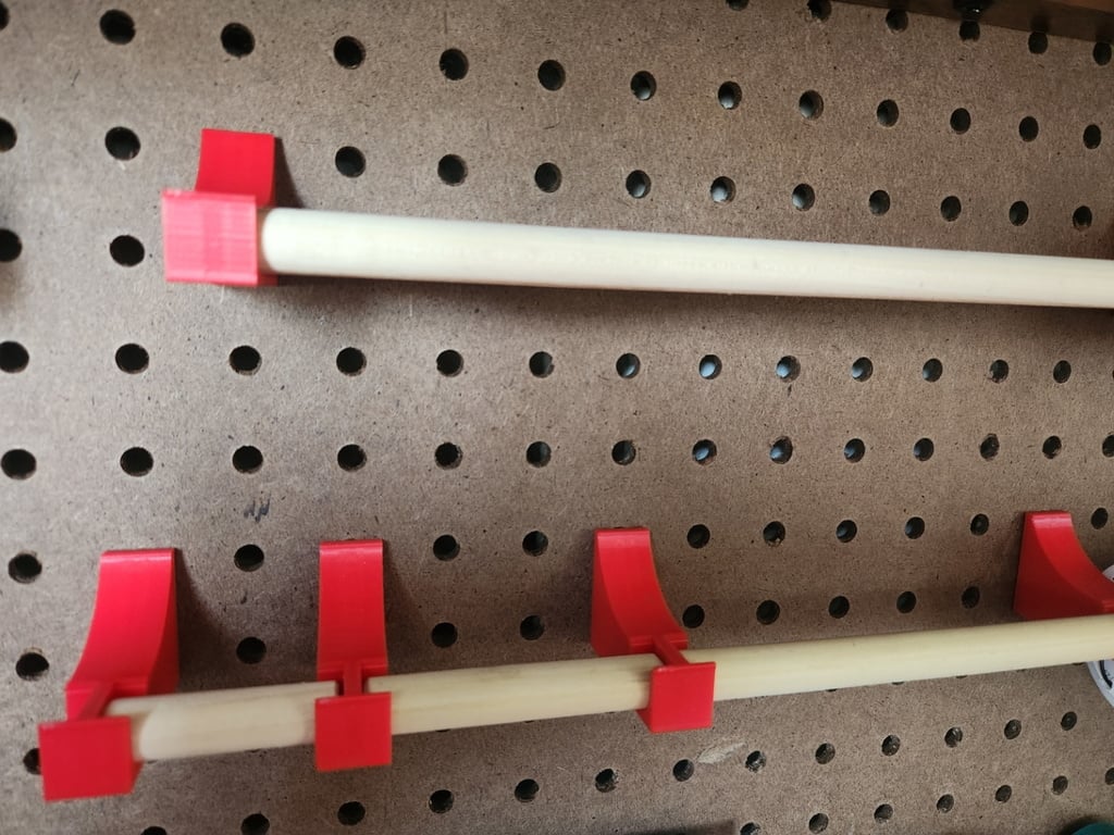 Support de bobines de fil modulaires pour pegboard