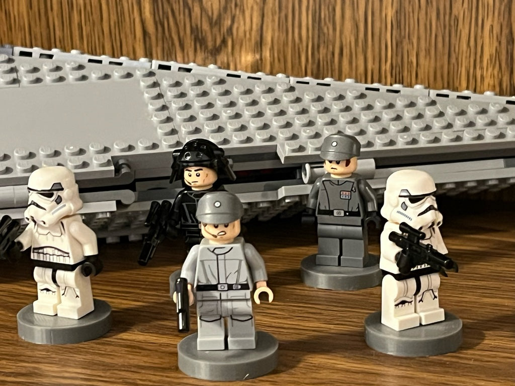 Présentoir pour figurines LEGO dans Star Wars Legion