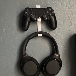 Support mural pour manette PS4 et écouteurs