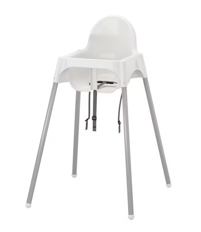 Adaptateur pour roues pour chaise haute Ikea Antilop - 4 pièces