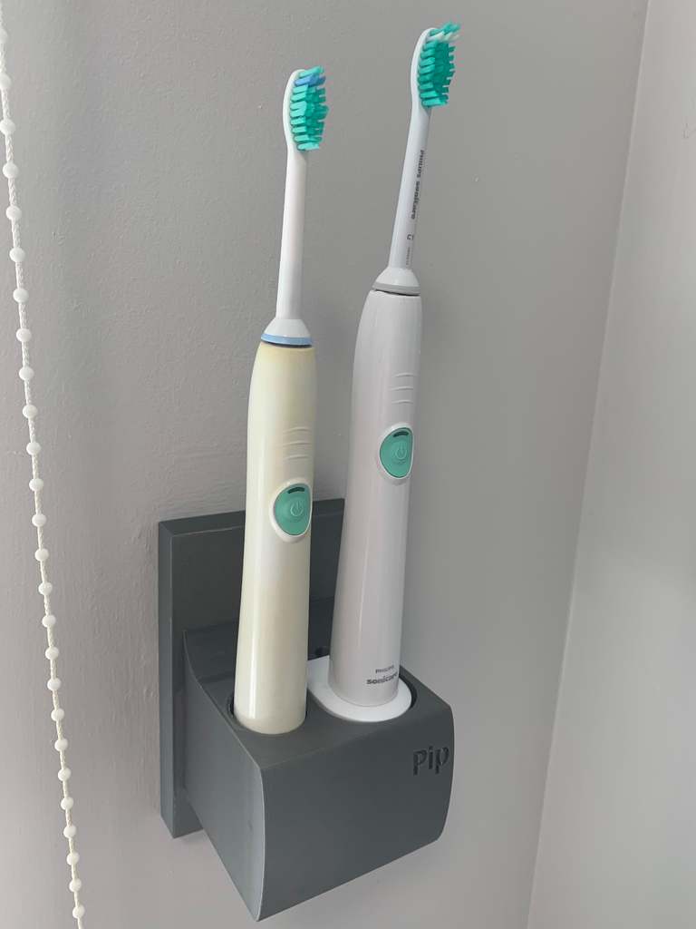 Porte-brosse à dents Philips Sonicare avec gestion intégrée des câbles