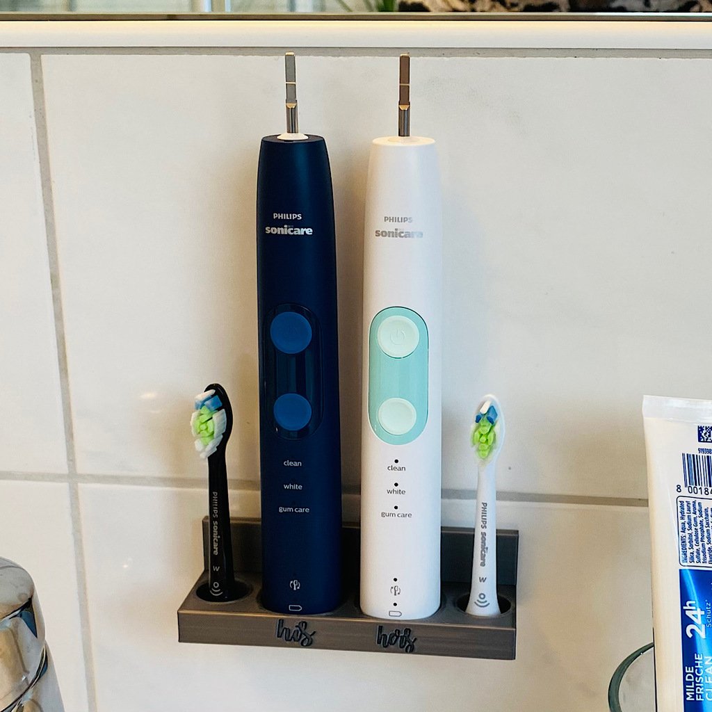 Support de brosse à dents Philips Sonicare pratique pour deux