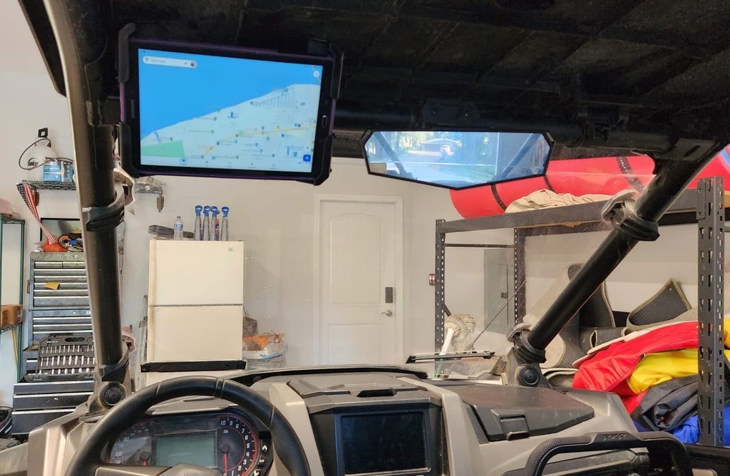 Support de tablette robuste pour Polaris RZR Pro XP