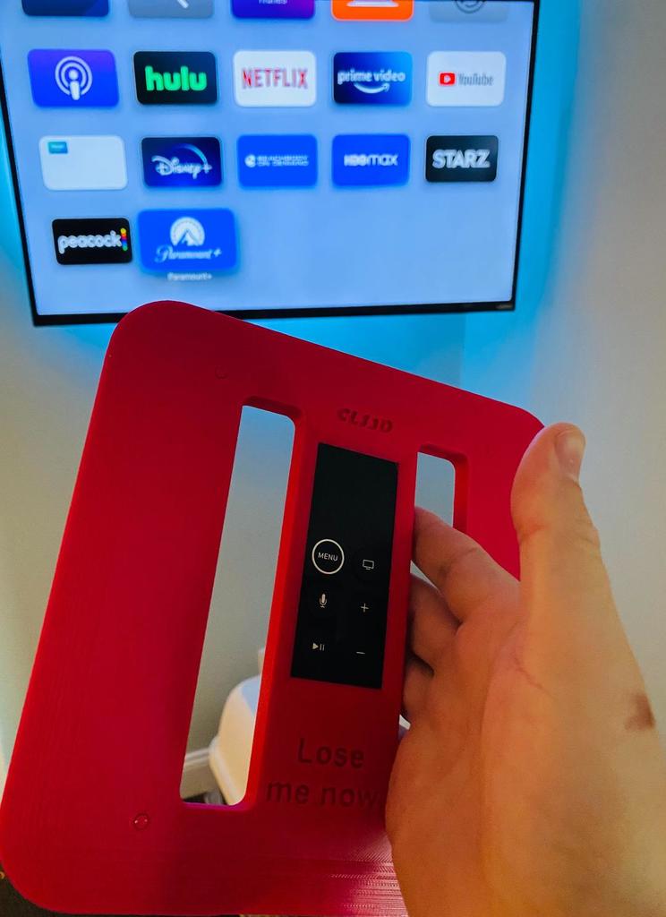 Étui anti-perte pour la télécommande de l'Apple TV