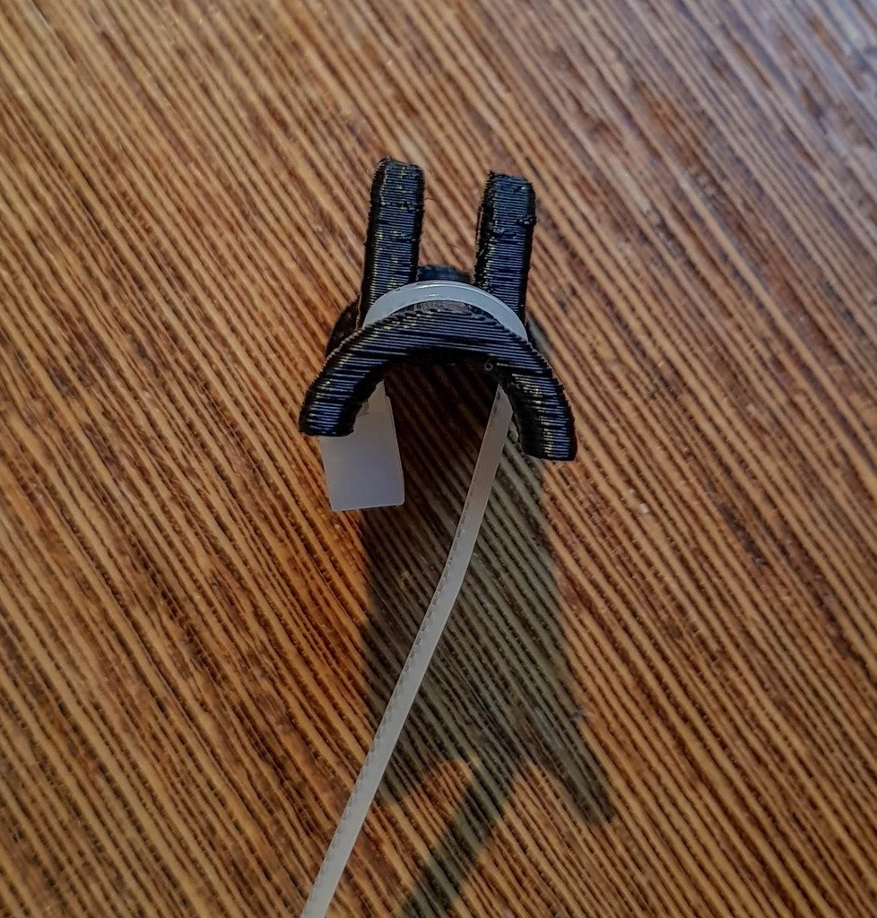 Support de câble d'axe X Ender 3 pour la gestion des câbles