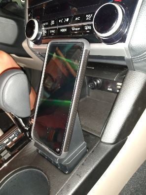 Support de téléphone magnétique pour console centrale Subaru Outback 2018
