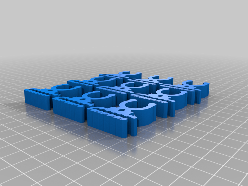 Clips de rail polyvalents pour boîtiers Creality - Pour LED, webcam et gestion des câbles