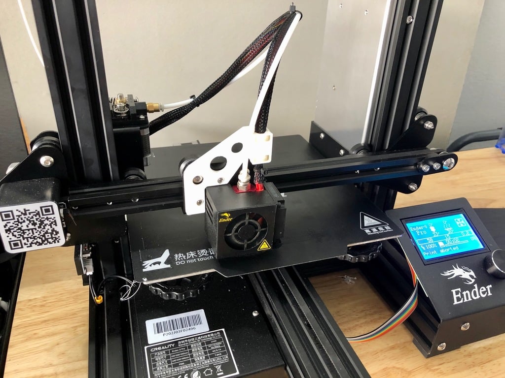 Support de câble Ender 3 Pro pour câbles Hotend
