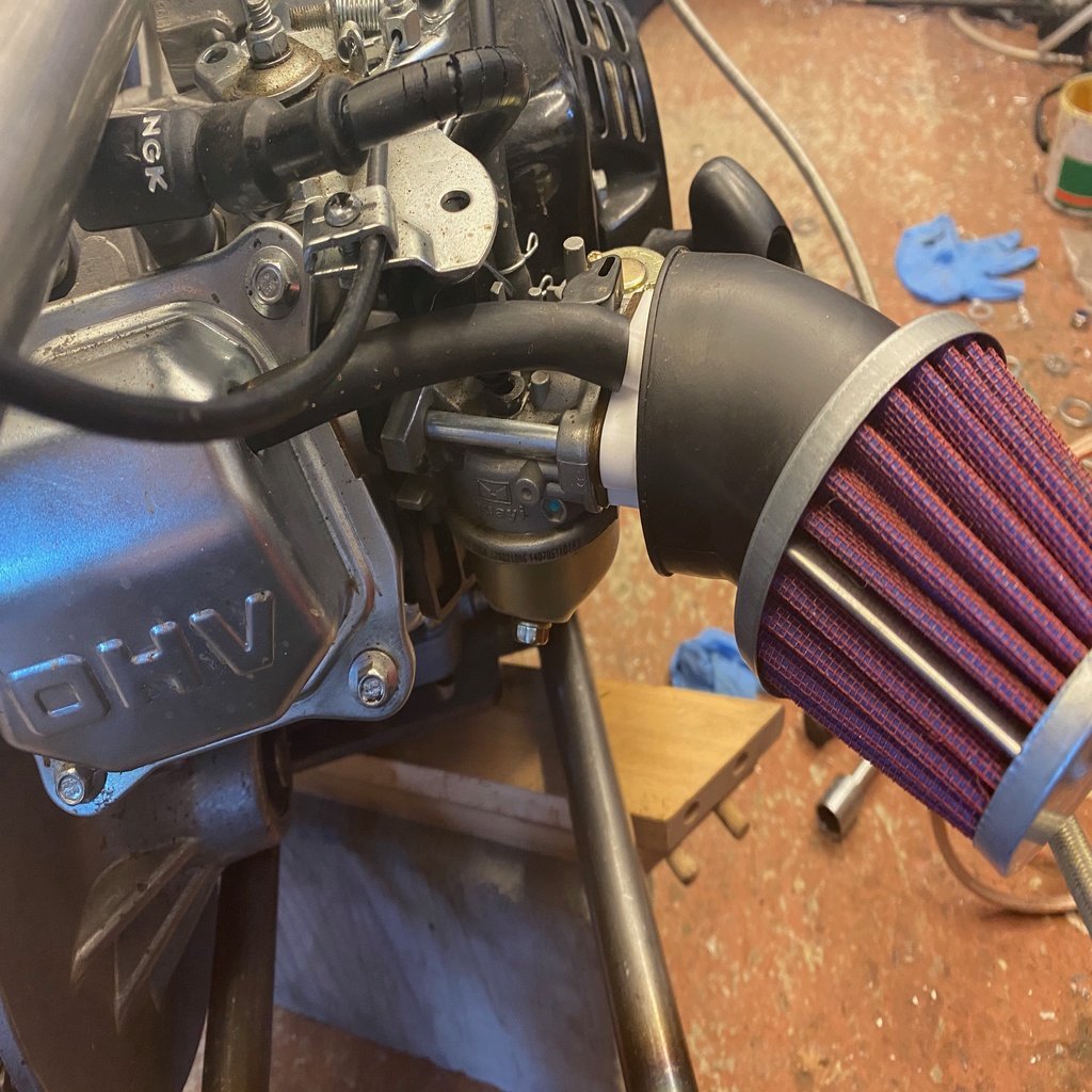 Adaptateur de filtre à air pour Honda GX160/200, Predator et moteurs clones (mis à jour)