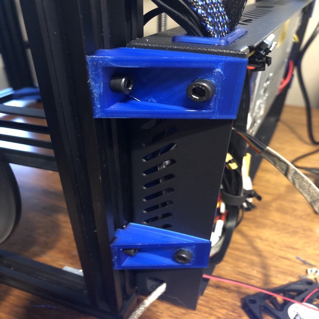 Support de montage arrière Ender 5 pour l'électronique et l'alimentation