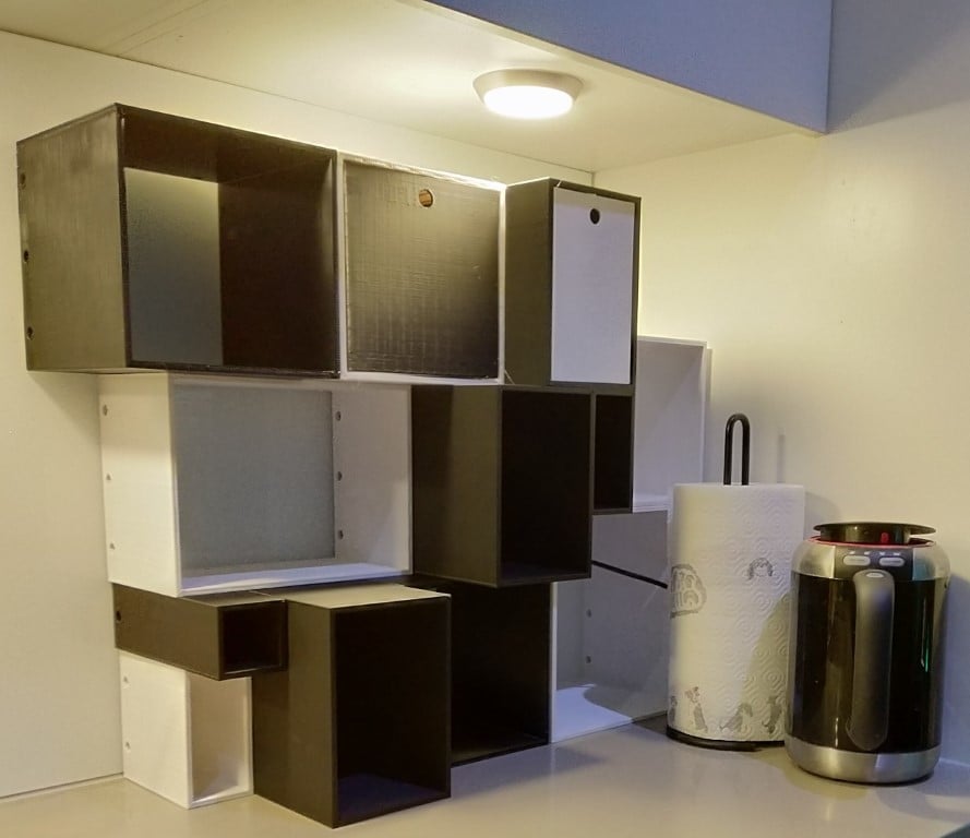Étagère à épices modulaire personnalisable pour la cuisine
