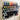 Support mural pour bouteilles de peinture