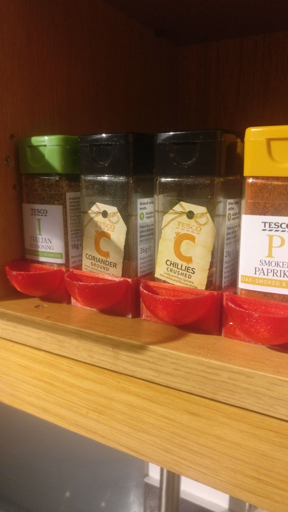Support de bocaux d'épices pour Tesco Spice Woods