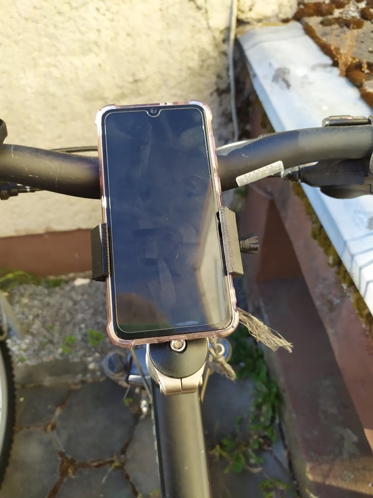 Support de téléphone robuste et réglable pour VTT et vélos de route
