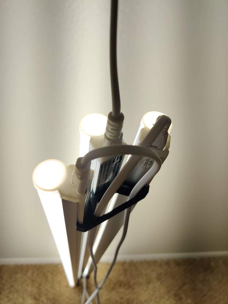 Support de plafond pour trois lampes LED Barrina T5