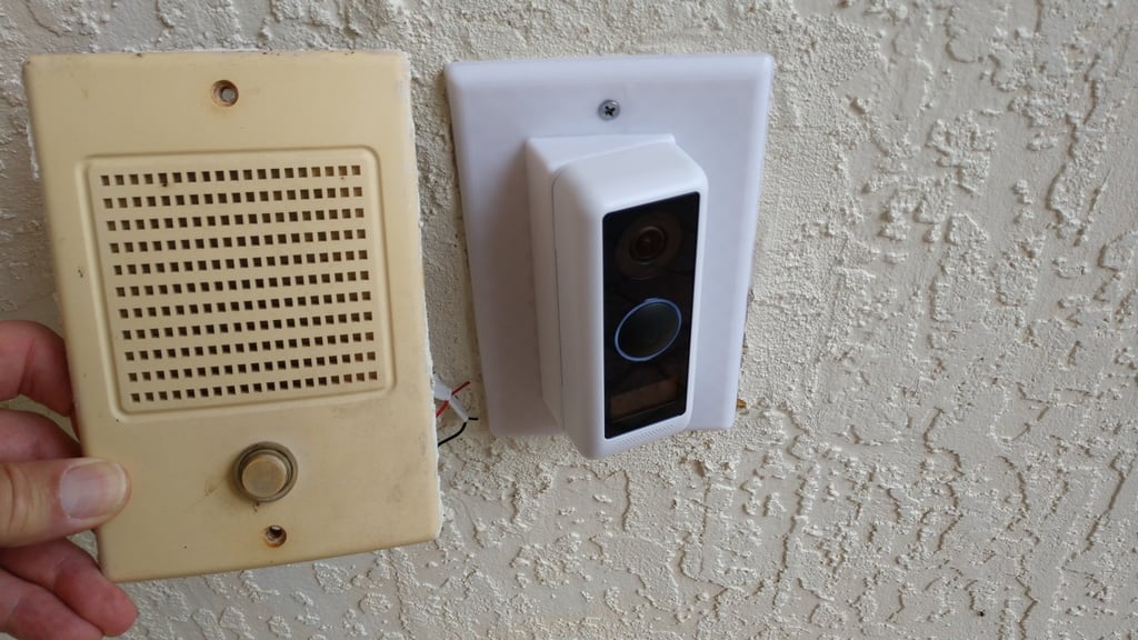 Plaque murale Ubiquiti G4 pour sonnette Nutone