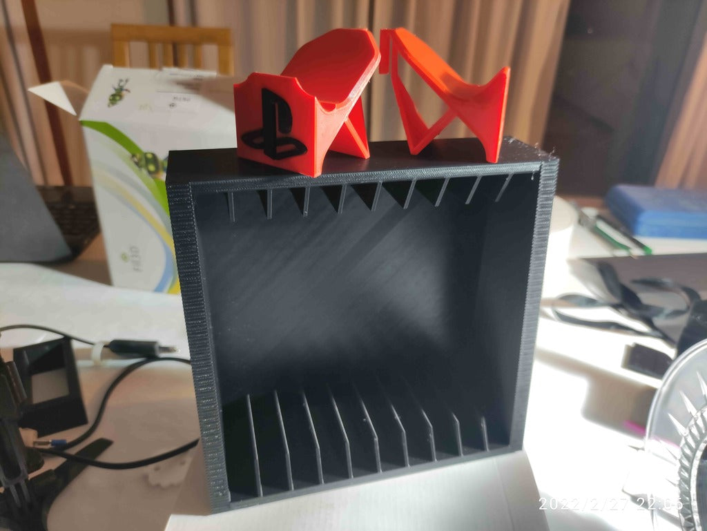Étagère pour jeux Playstation 4 avec prise en charge de la manette adaptative