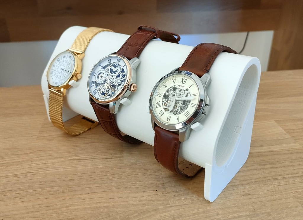 Porte-montre triple pour bureau