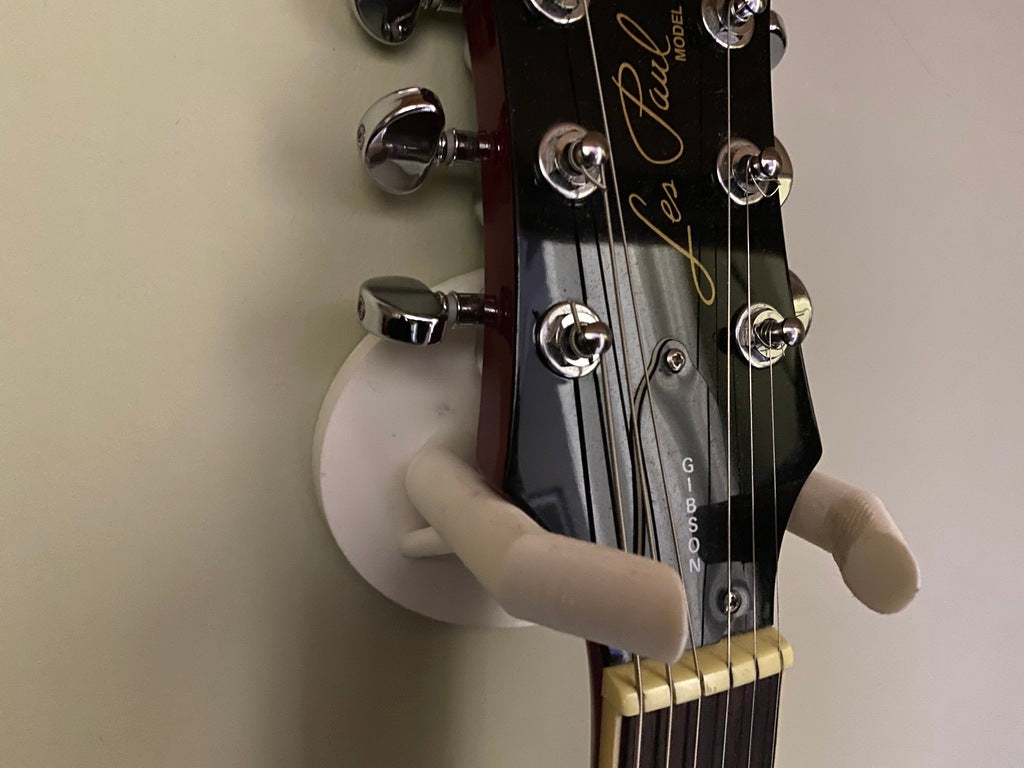 Support mural pour guitare