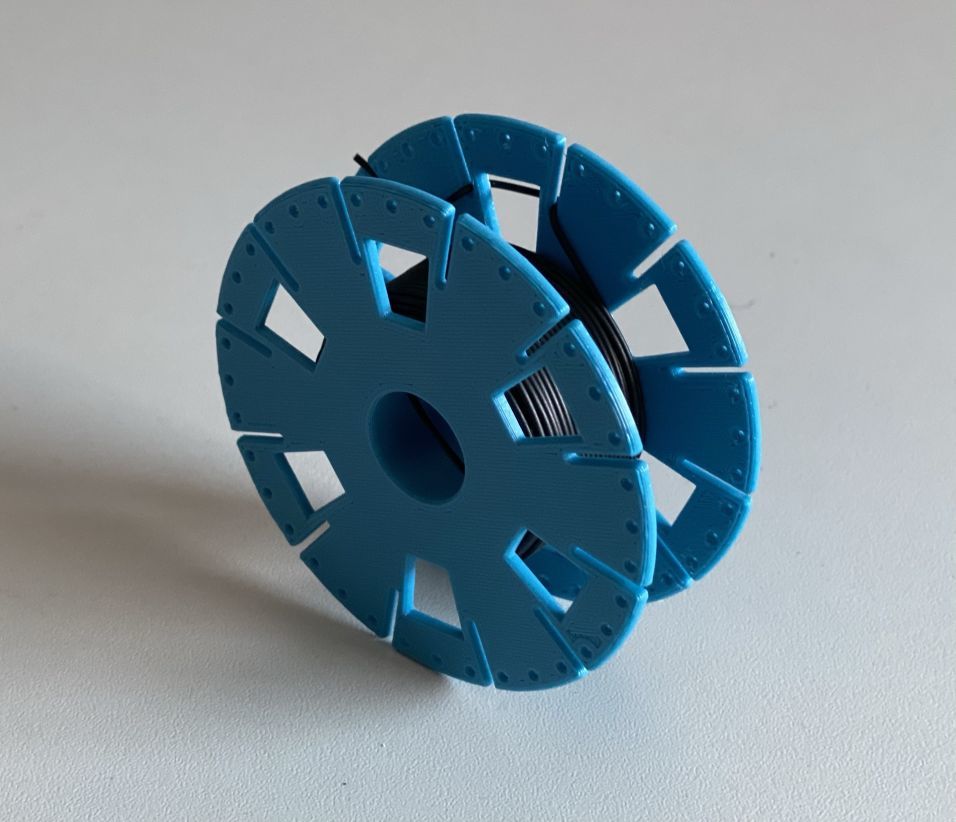 Bobine compacte pour cordon élastique de 1 mm
