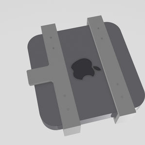 Support Mac Mini pour un montage discret sous la table