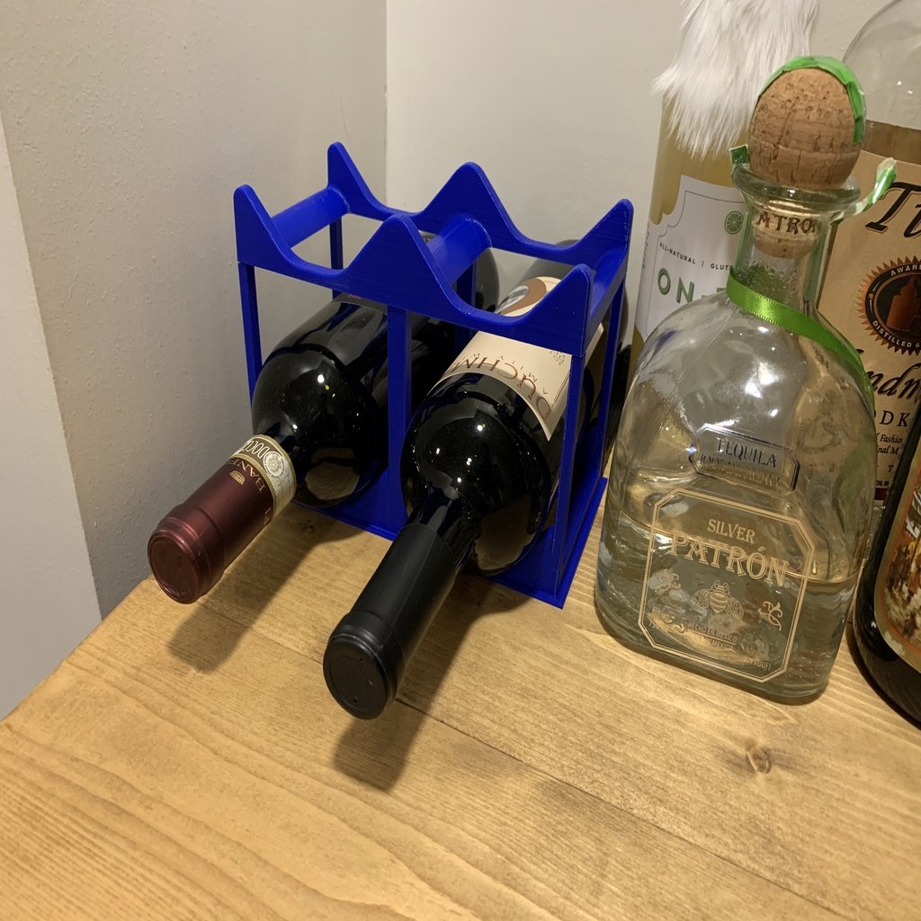 Casier à vin empilable pour un stockage optimal des bouteilles