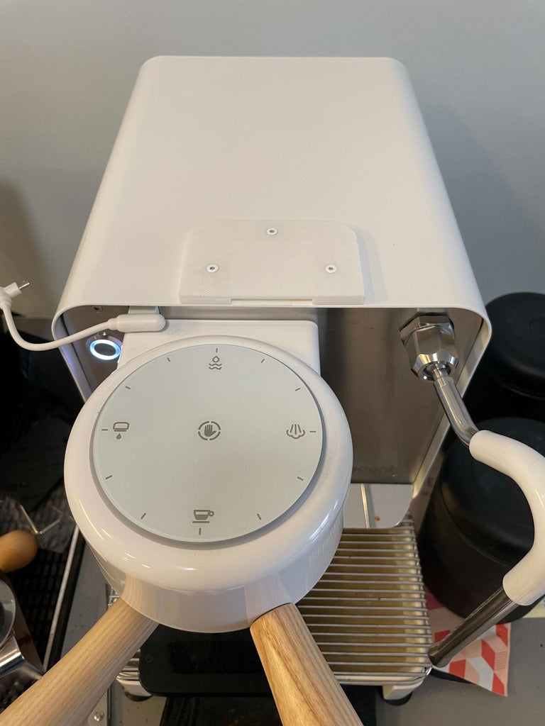 Support de tablette amovible pour machine à expresso Decent DE1