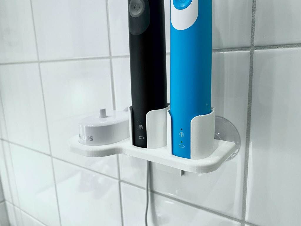 Porte-brosse à dents Philips Sonicare pour 2 brosses à dents et chargeur