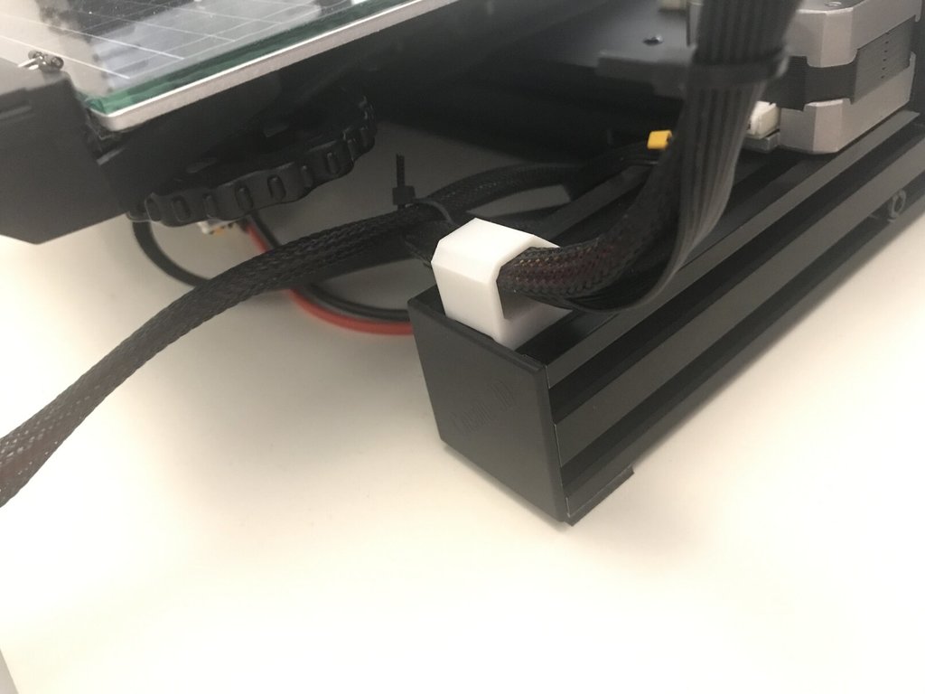 Clips de câble pour extrudeuse (Ender 3) - Gestion efficace des câbles pour profils 4040/4020