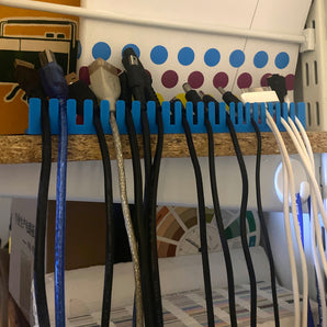 Support de câble simple pour montage horizontal