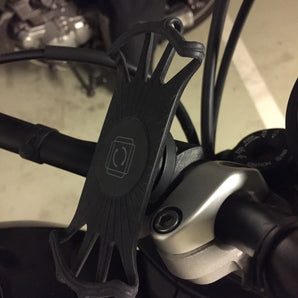 Support de téléphone robuste pour guidon de moto