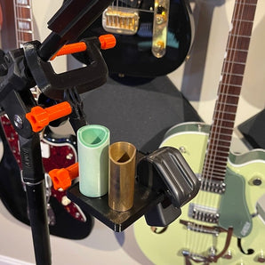 Support pour guitare Accessoires : EBow et slides pour pied de micro
