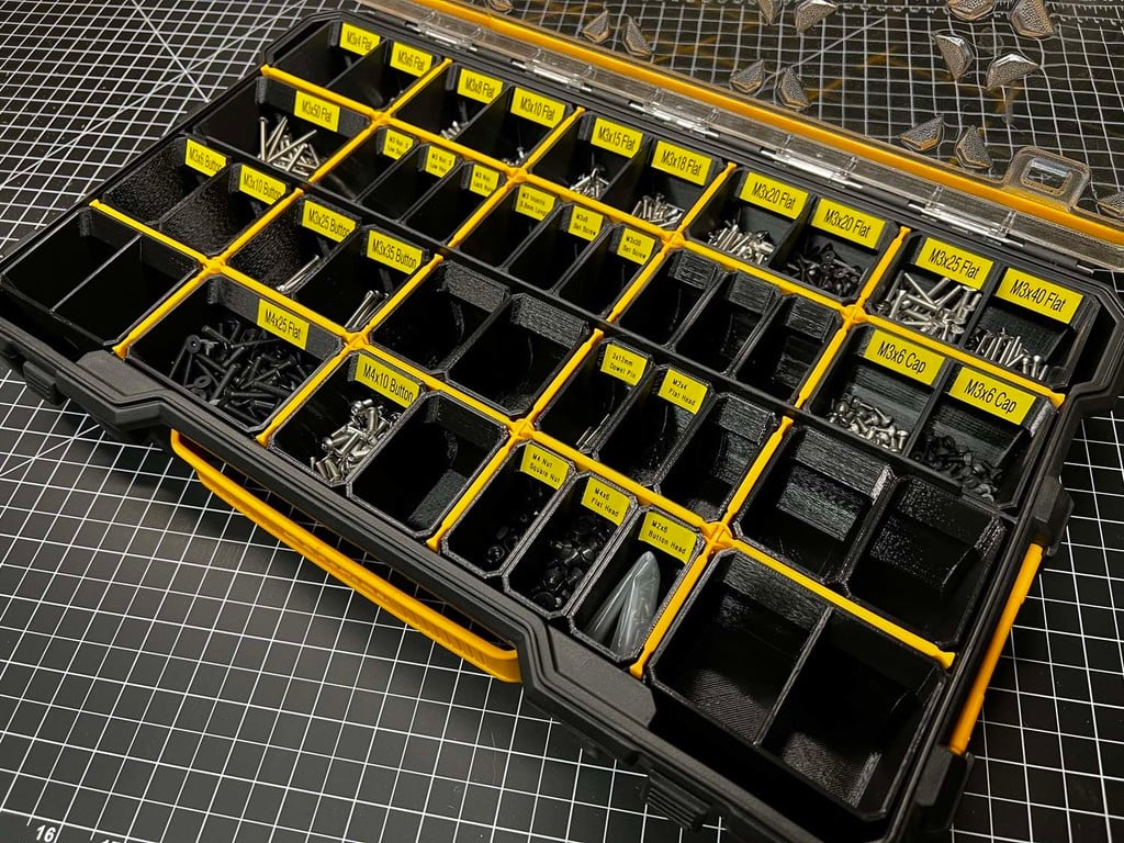 Boîtes d'organisateur modulaires pour petites pièces