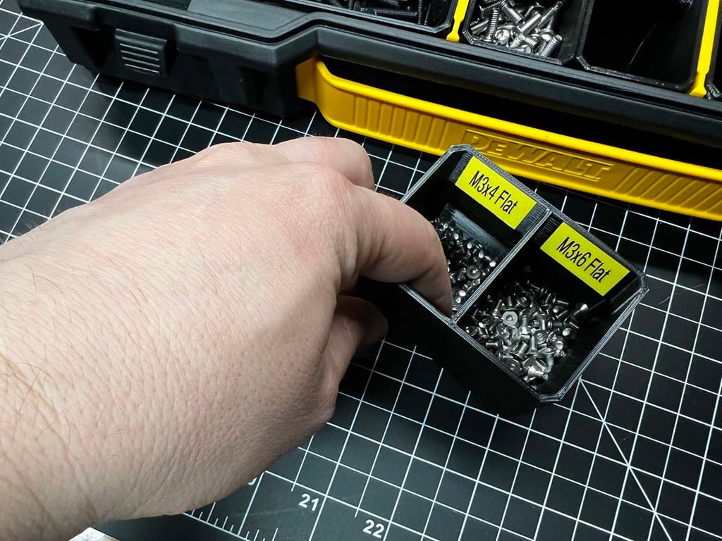 Boîtes d'organisateur modulaires pour petites pièces
