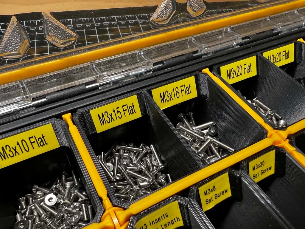 Boîtes d'organisateur modulaires pour petites pièces