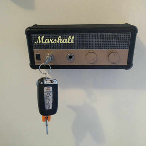 Porte-clés mural en forme d'amplificateur de guitare