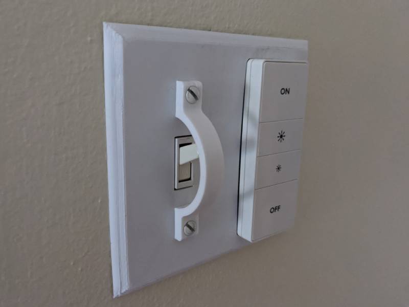 Support pour télécommande Philips Hue - Compatible avec les petits interrupteurs d'éclairage