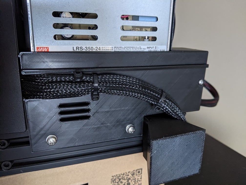 Couvercle de protection pour la borne PSU Ender 3 V2