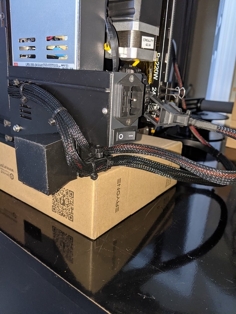 Couvercle de protection pour la borne PSU Ender 3 V2