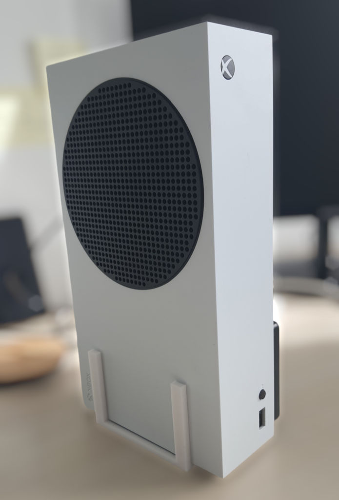 Support pour Xbox Series S + disque dur externe