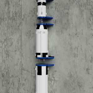 Support mural pour Lego Saturn V (6 pièces)