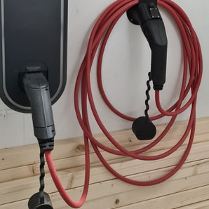 Support de câble de type 2 monté au mur pour voiture électrique