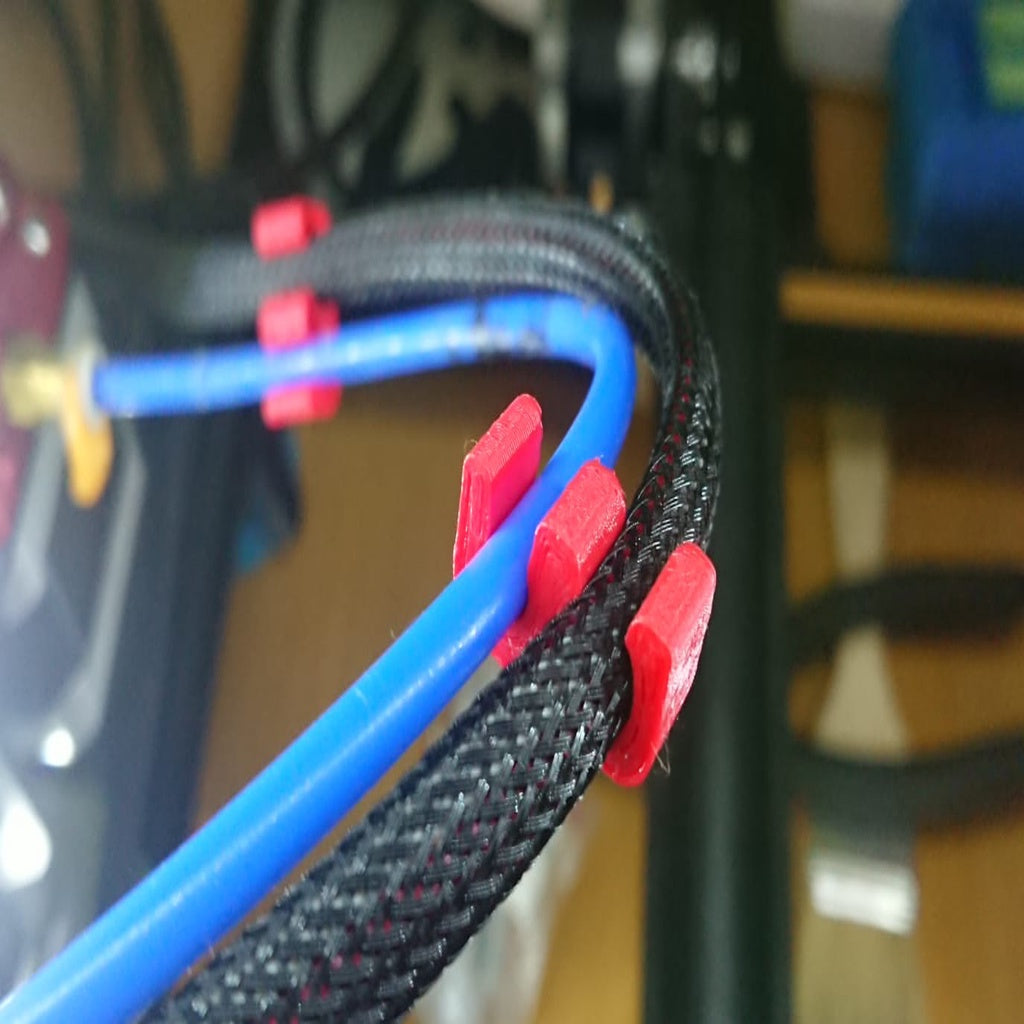 Clip de tube Bowden Creality CR10 - Gestion efficace des câbles