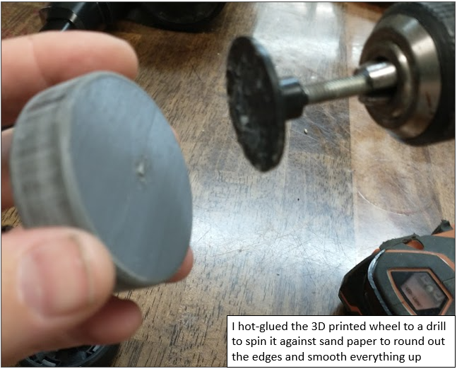 Roue de rechange pour aspirateur balai Ryobi