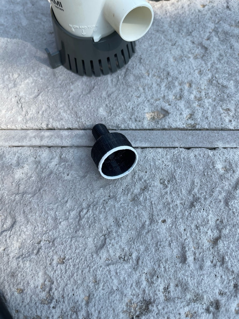 Pompe de cale pour dripline 1/2' et adaptateurs NPT