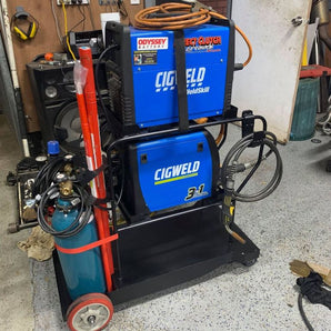 Support de câble pour chariot de soudage