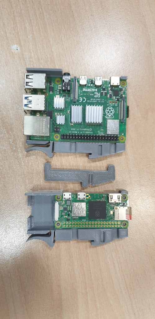 Montage sur rail DIN pour Raspberry Pi Zero/Zero 2