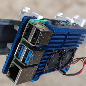 Boîtier de montage sur rail DIN robuste pour Raspberry Pi 4